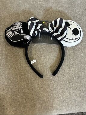 Disney The Nightmare Before Christmas Jack Skellington Headband - Black & White